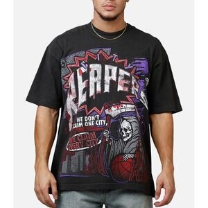 Culture Kings City T-Shirt – Vintage Black – Size Small – NWT – Men's